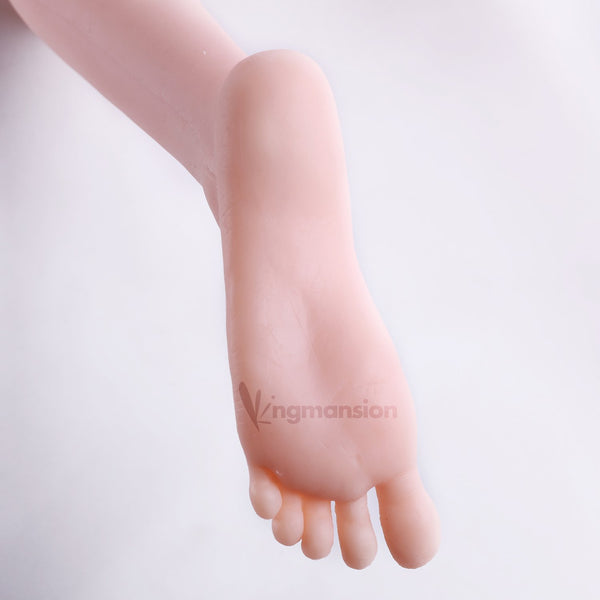 Eva 100% Platinum Silicone C-Cup Breast Full Size Solid Sex Love Doll for Male Masturbator 165cm 5'5"