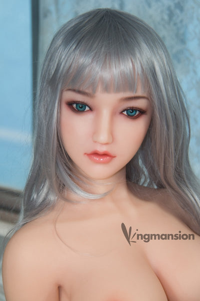 158cm 62 Inch Platinum Silicone Love Doll Full Size Lifelike Solid Sex Doll