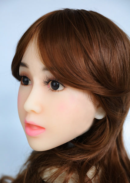 Sex Doll Head, for 140cm 158cm 165cm Sex Doll Lifelike Real Oral Ass Anal Vagina Sex Male Toy, Sex Doles for Man (# 53,...