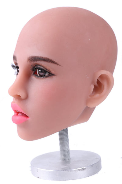 Sex Doll Head, for 140cm 158cm 163cm Sex Doll Lifelike Real Oral Ass Anal Vagina Sex Male Toy, Sex Doles for Man (#13)