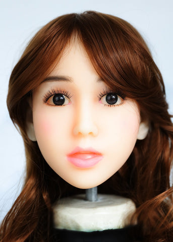 Sex Doll Head, for 140cm 158cm 165cm Sex Doll Lifelike Real Oral Ass Anal Vagina Sex Male Toy, Sex Doles for Man (# 53,...