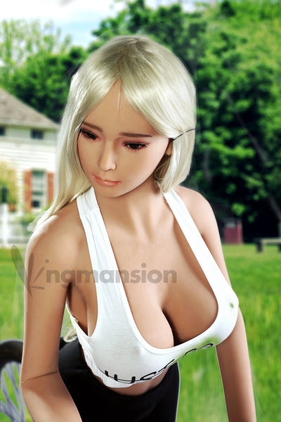 158cm 5.18ft Lily TPE Ultra Realistic Sex Angel Doll 3 Entries Lifelike Sexy Toy with Standing Feet - Tan